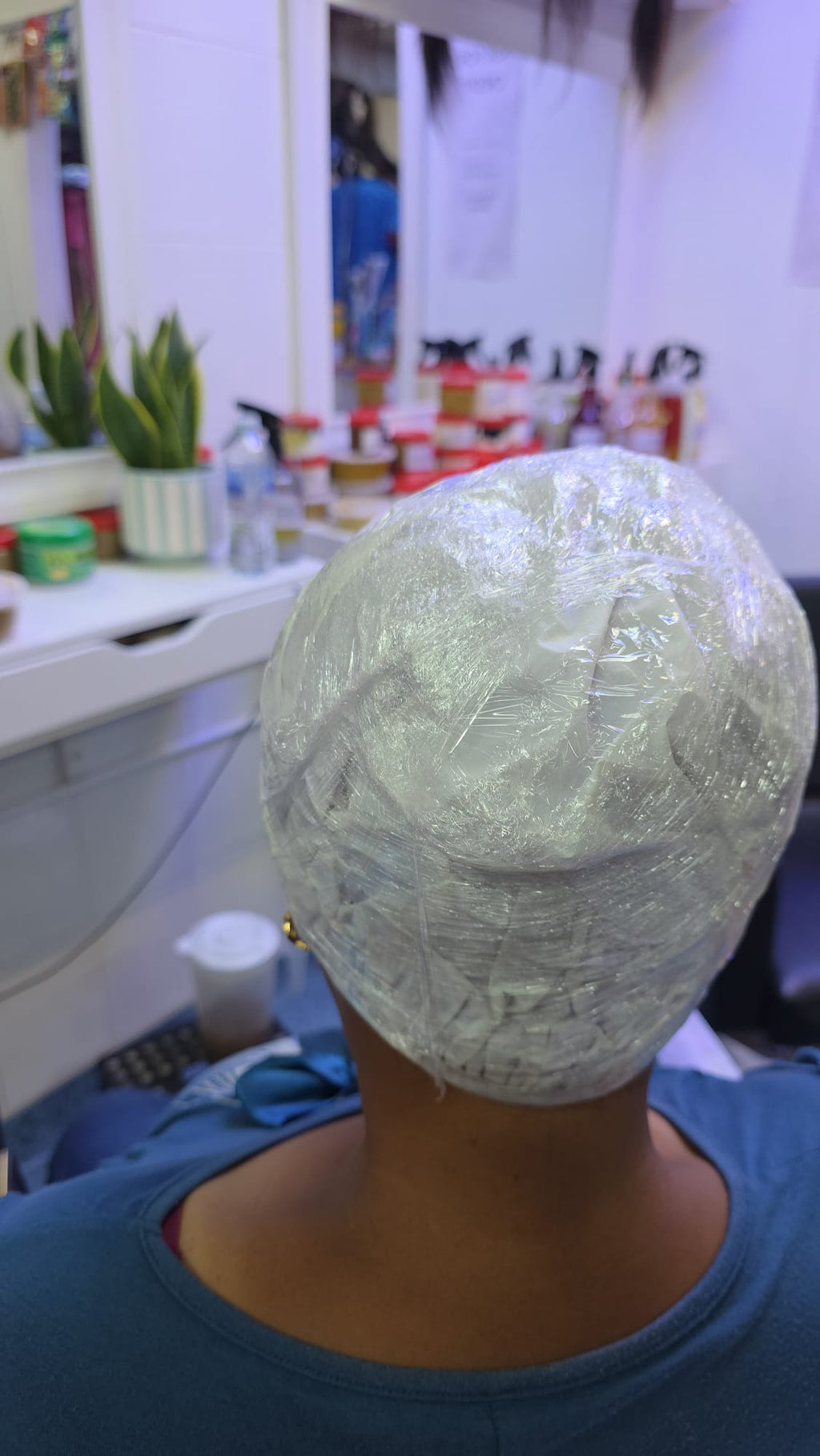 Intense protein hair mask treatment for shedding and breakage (Relaxed Hair & Natural Hair)