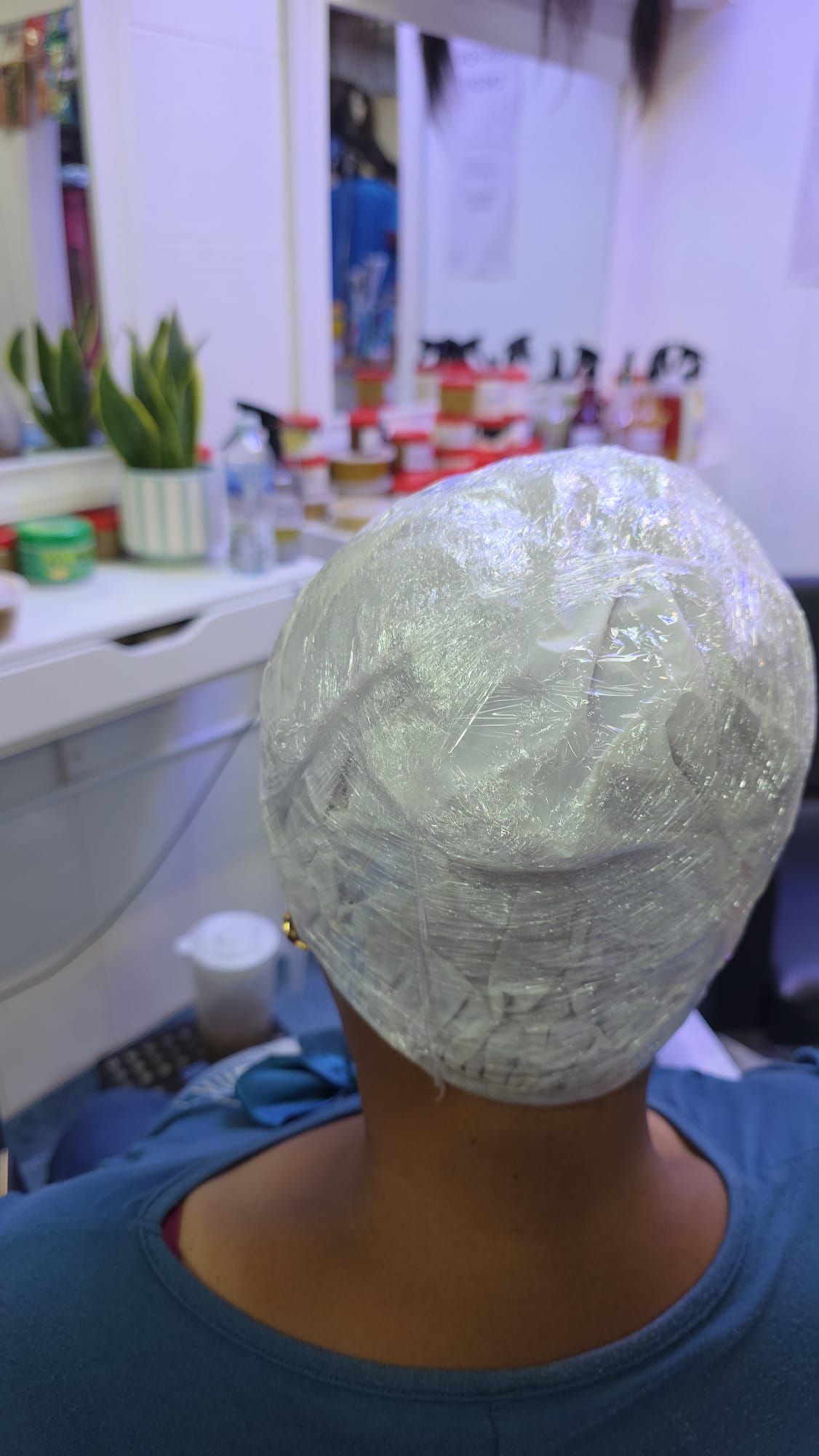 Intense protein hair mask treatment for shedding and breakage (Relaxed Hair & Natural Hair)
