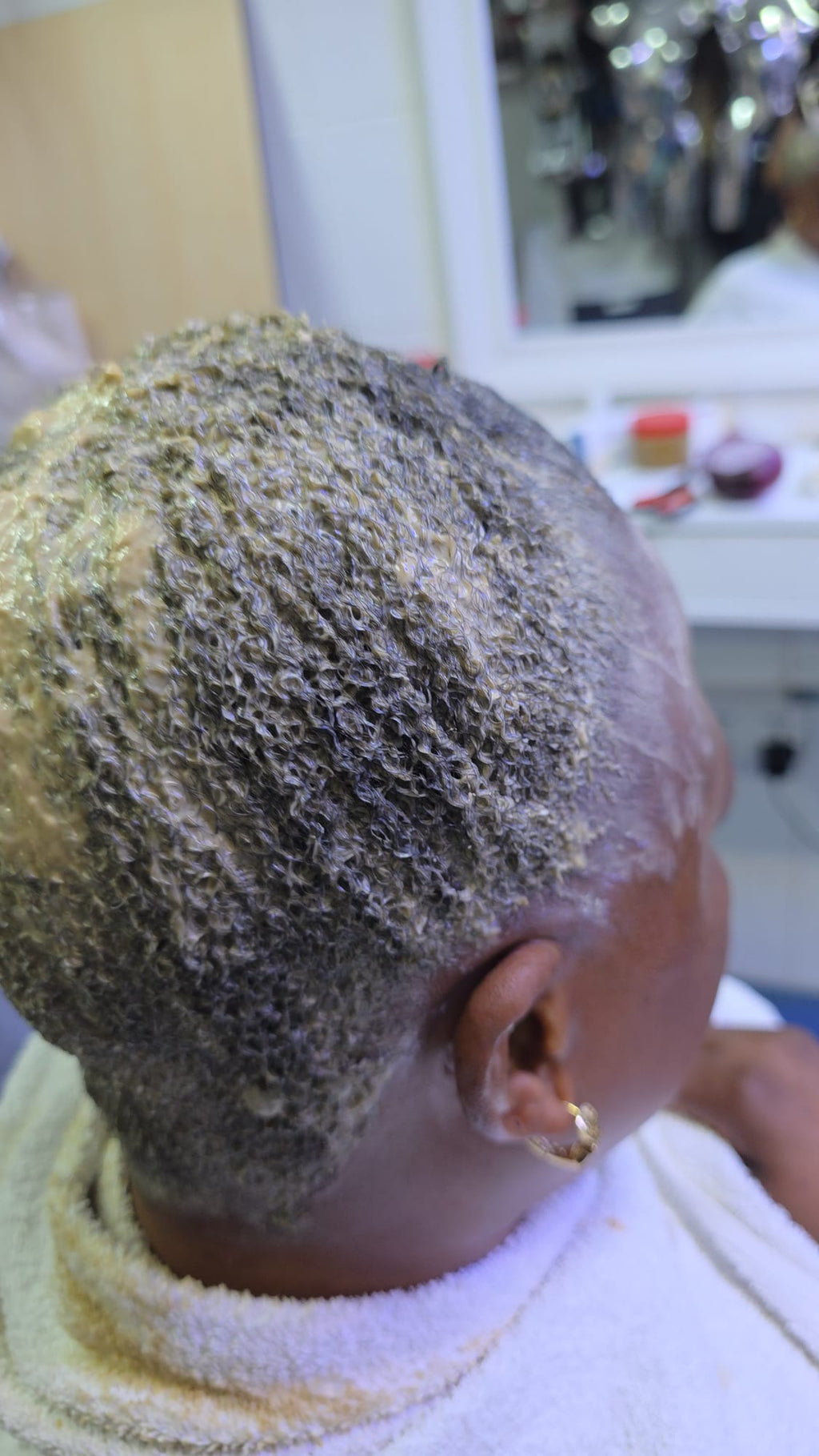 Intense protein hair mask treatment for shedding and breakage (Relaxed Hair & Natural Hair)
