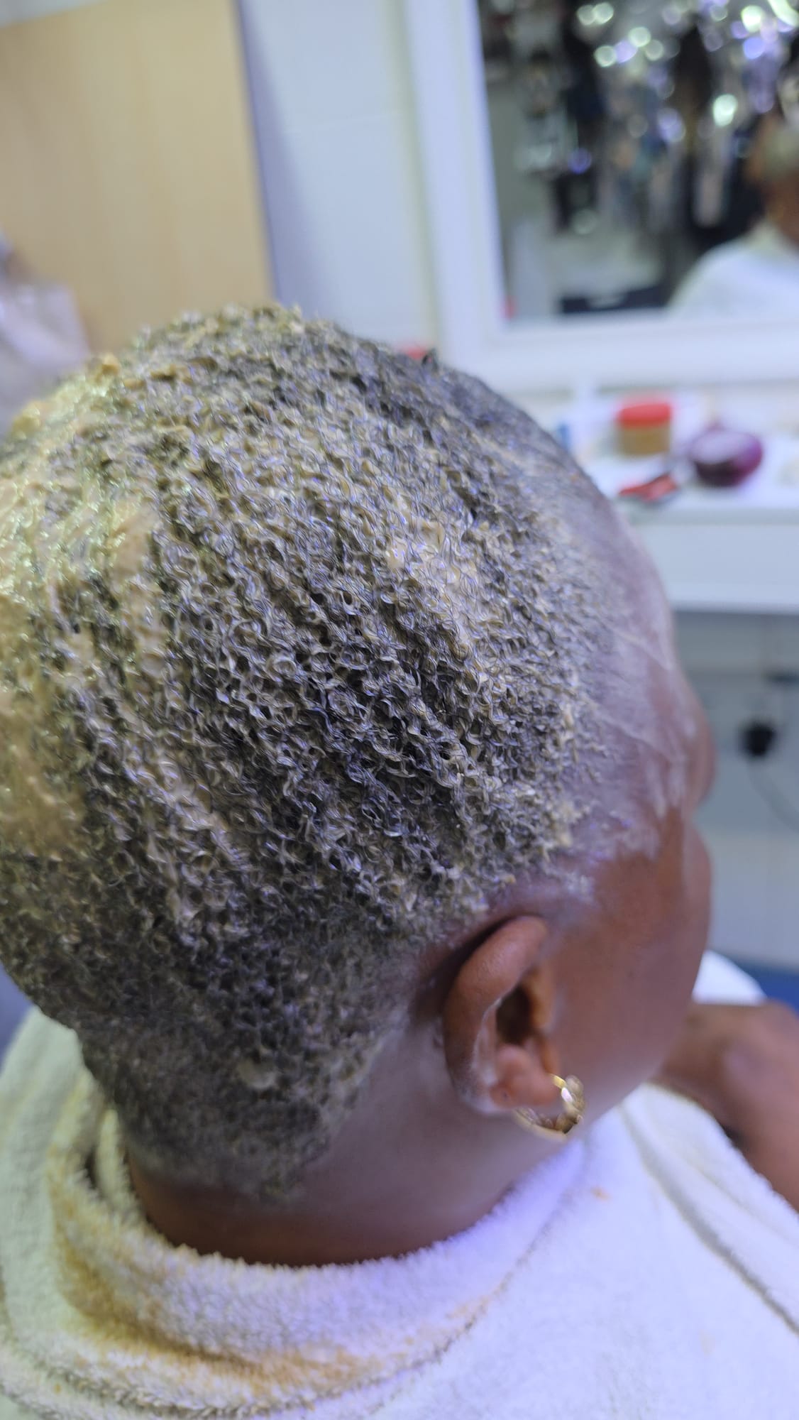 Intense protein hair mask treatment for shedding and breakage (Relaxed Hair & Natural Hair)
