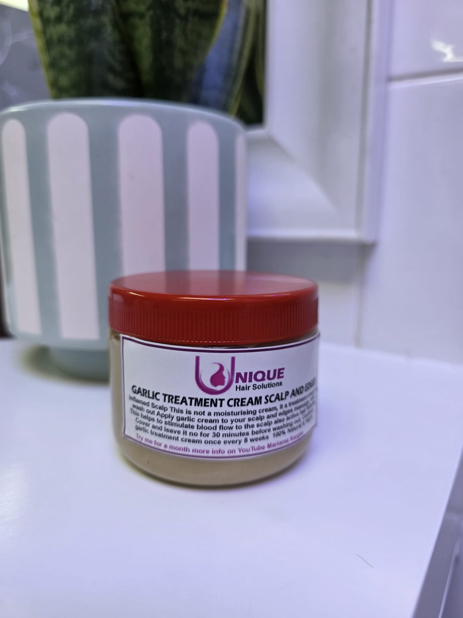Treatment Garlic Cream