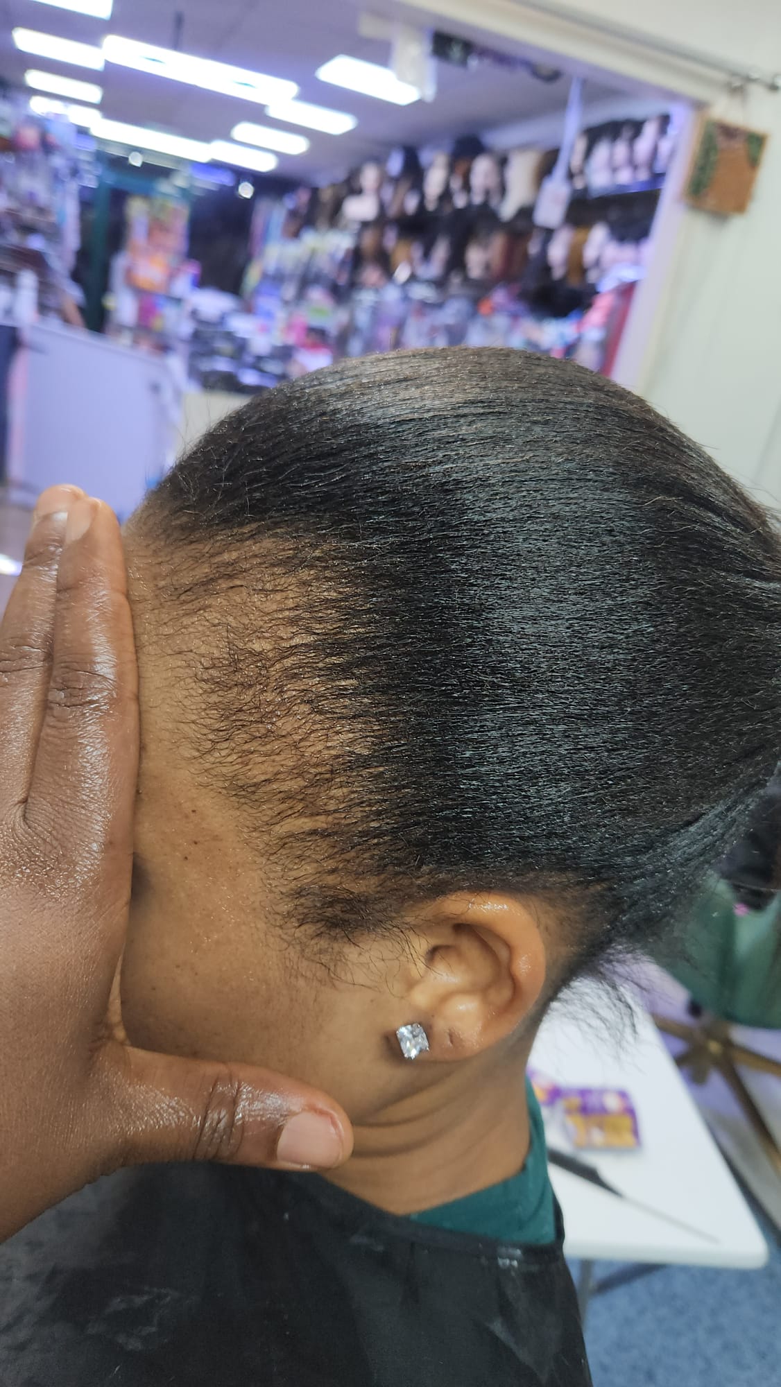 Relaxing Hair without Relaxer