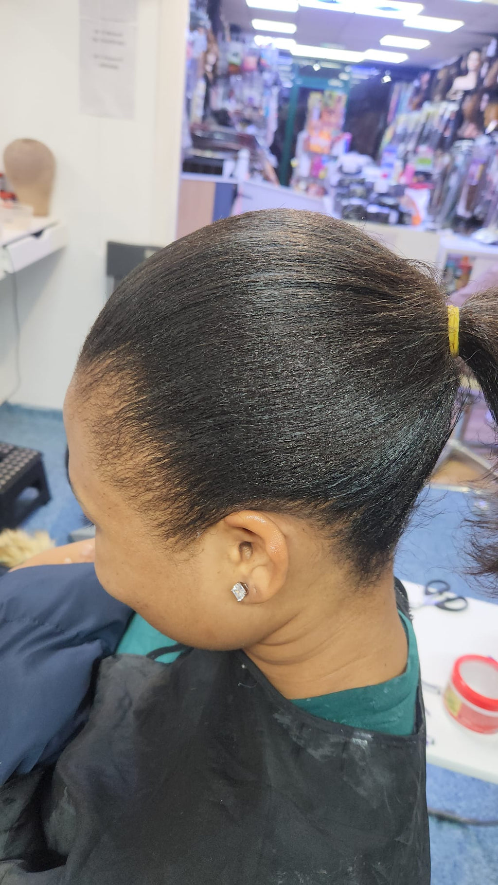 Relaxing Hair without Relaxer