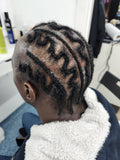 Cornrow with Own Hair