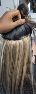 Sew-in Full Head ( European Hair) hair extensoins