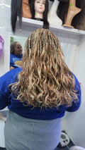 Curly French Plait