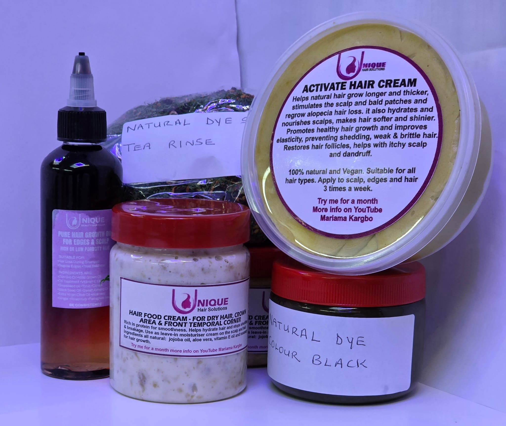Natural Dye Combo with Dry Herbs