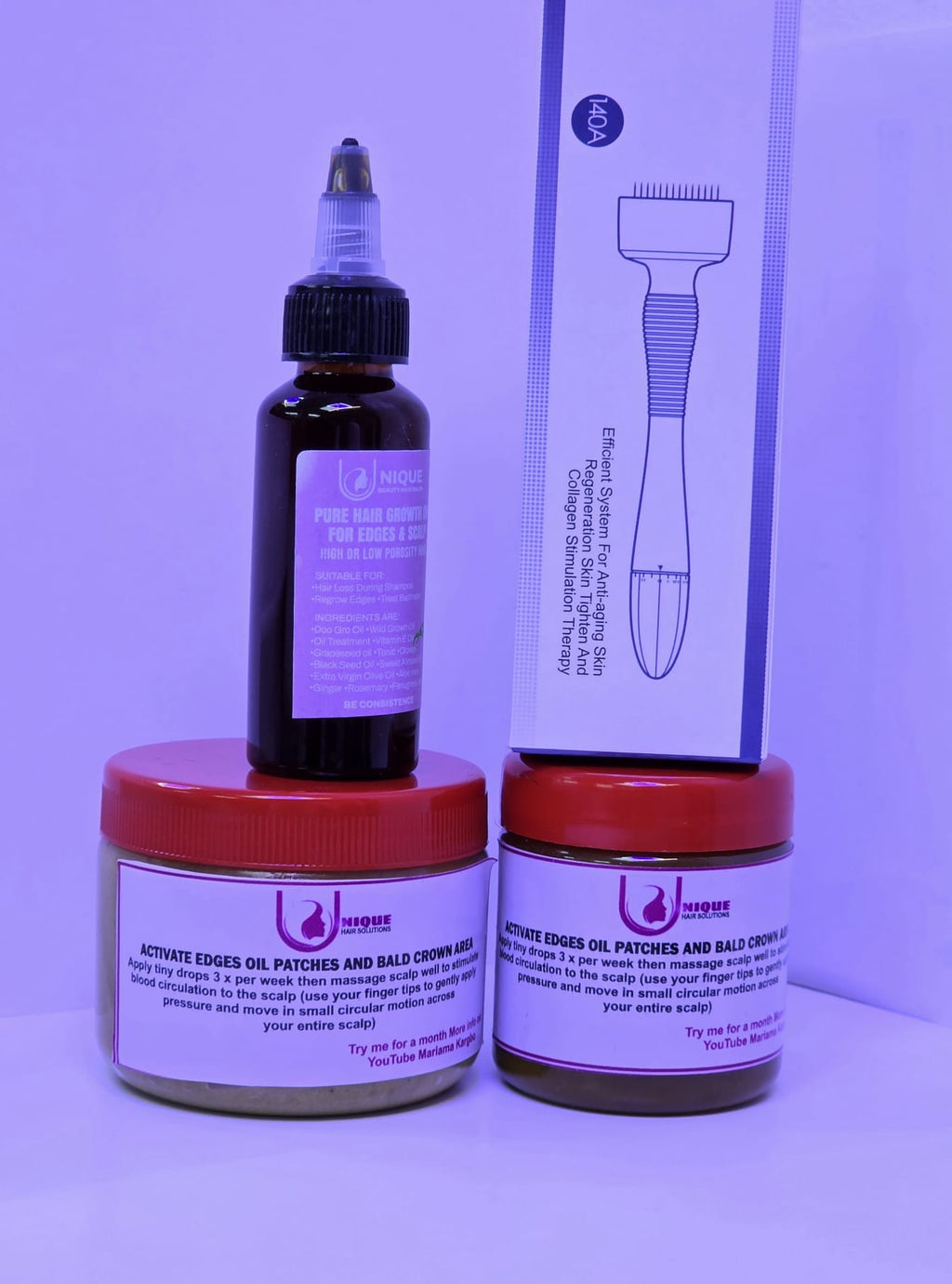 Bald patches edges kit