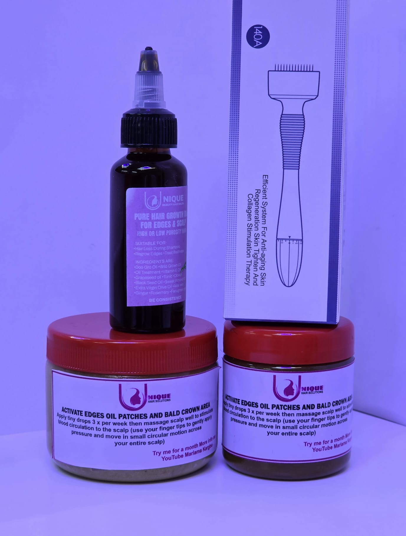 Bald patches edges kit