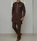 Round Neck 2pcs Long Sleeve