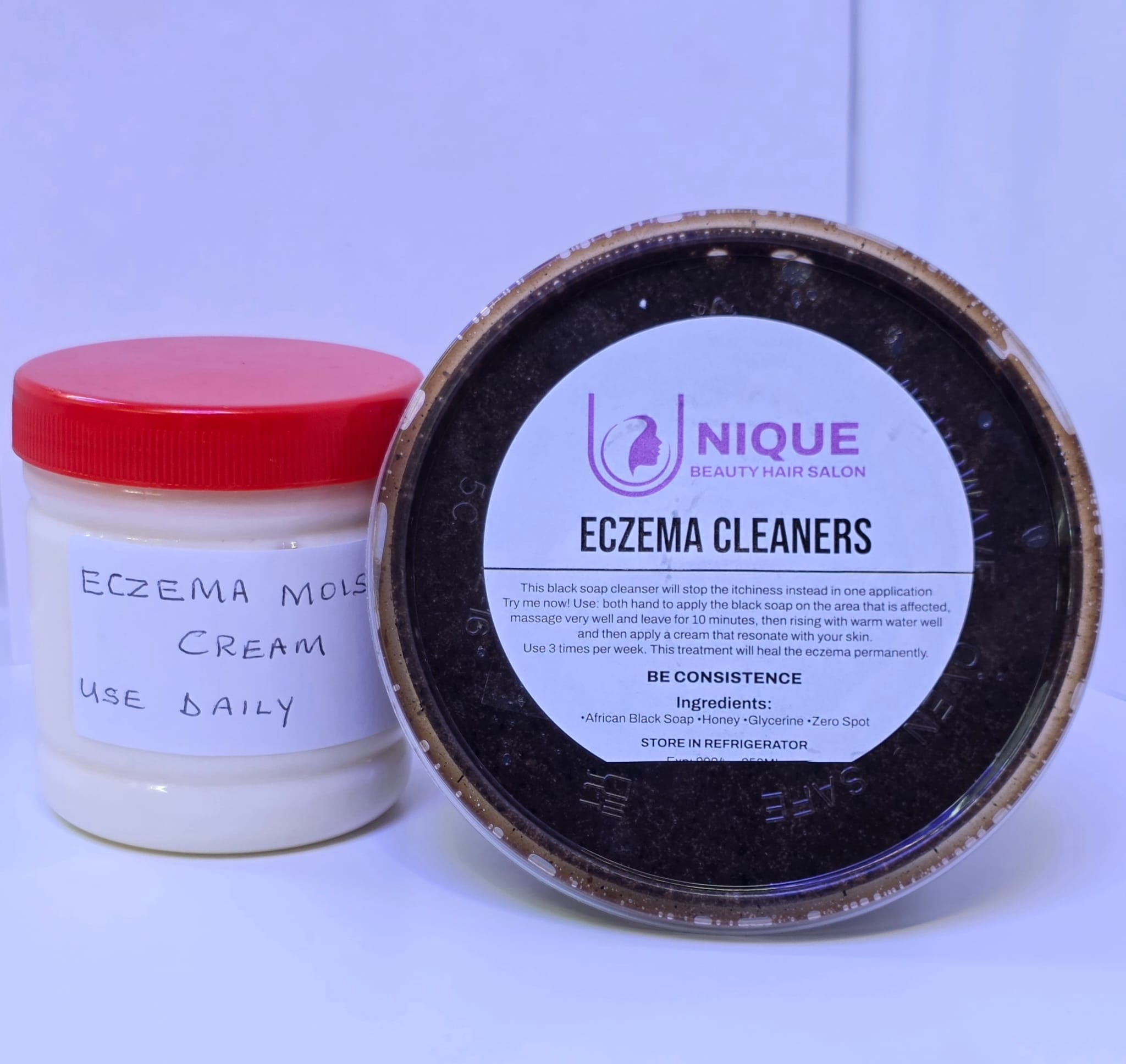 Cleanser Eczema Black Soap & Cream