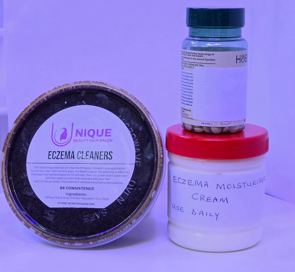 Cleanser Eczema Black Soap with Supplement