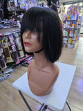 14 Inch French Human Hair Bone Straight Bob
