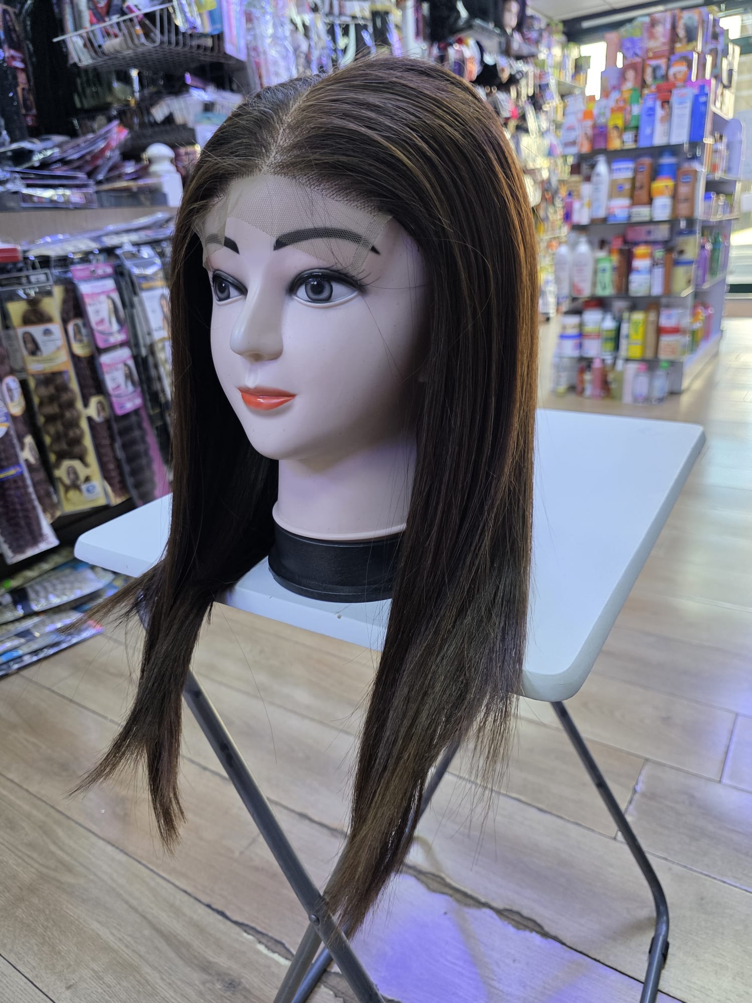 16 Inch Bone Straight Human Hair