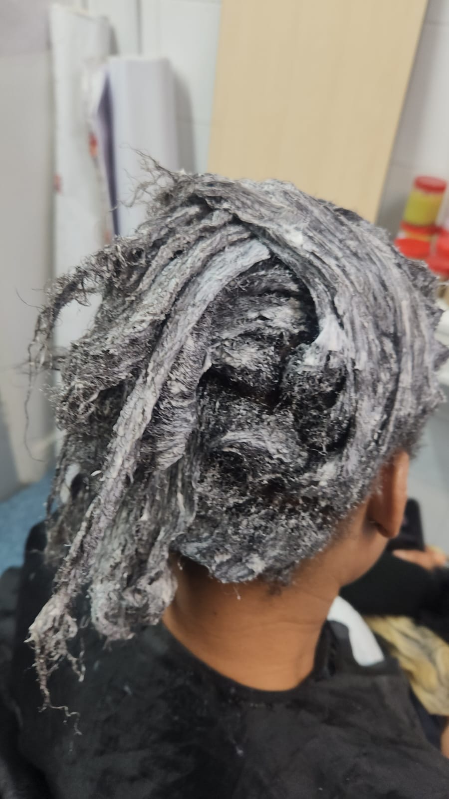 Intense protein hair mask treatment for shedding and breakage (Relaxed Hair & Natural Hair)