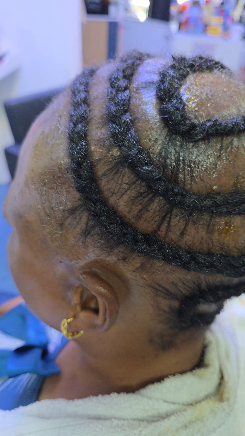 Intense protein hair mask treatment for shedding and breakage (Relaxed Hair & Natural Hair)