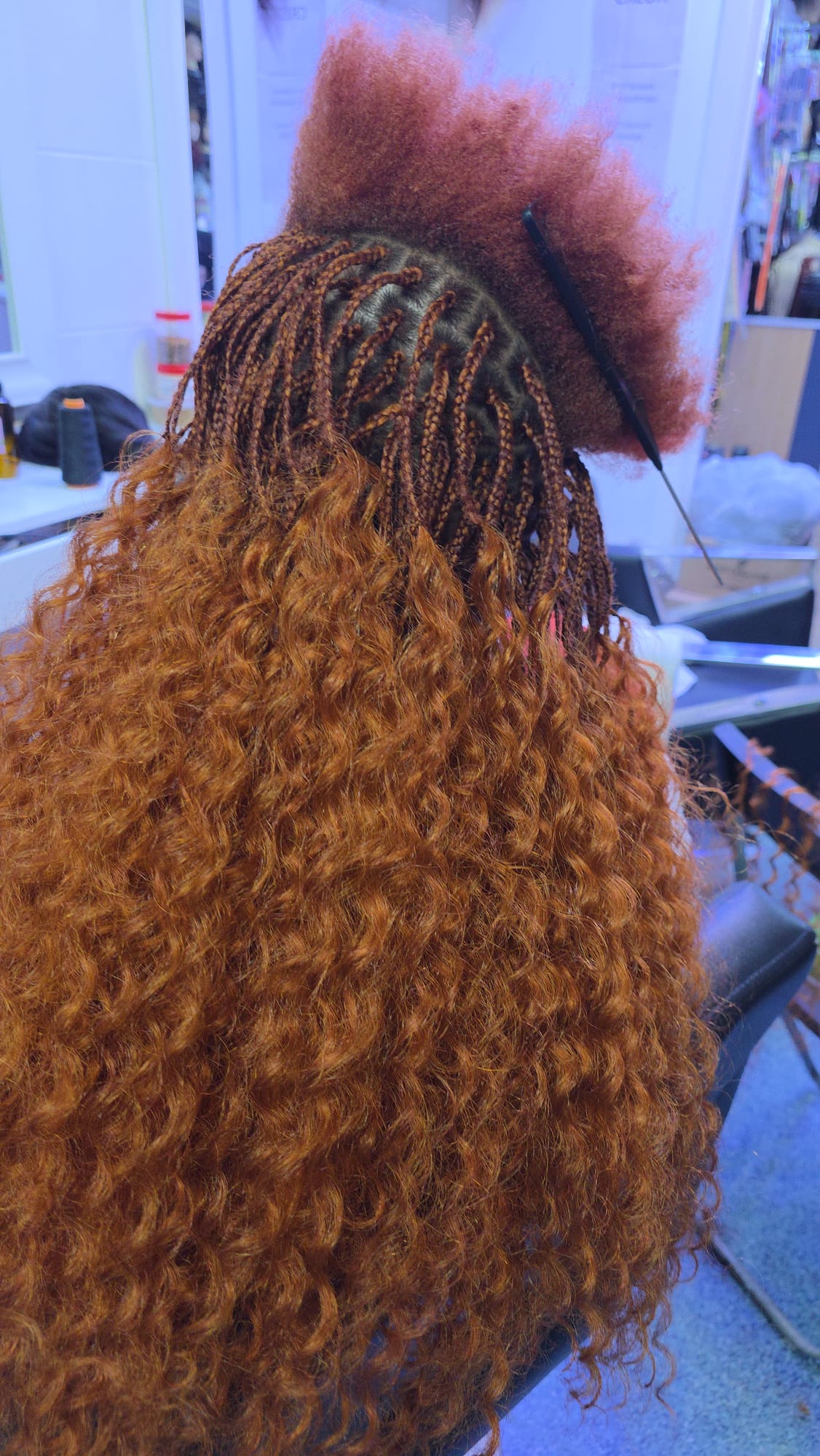 Medium Box Braids
