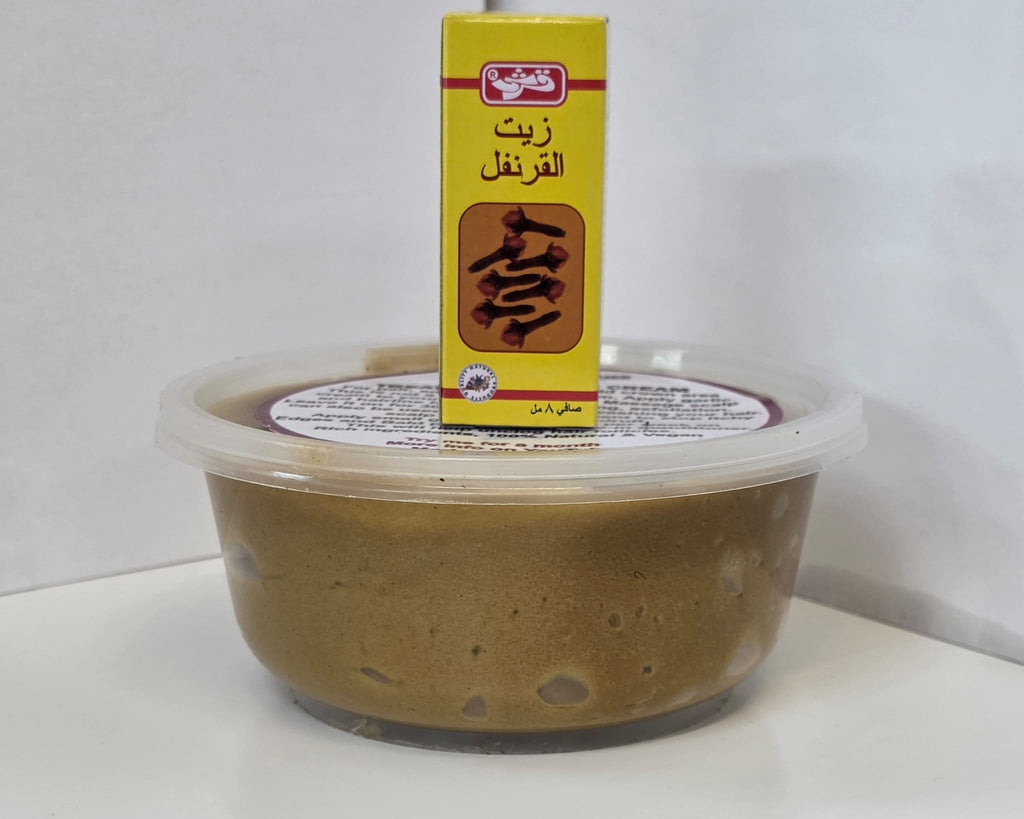 Garlic Cream and Clove Oil