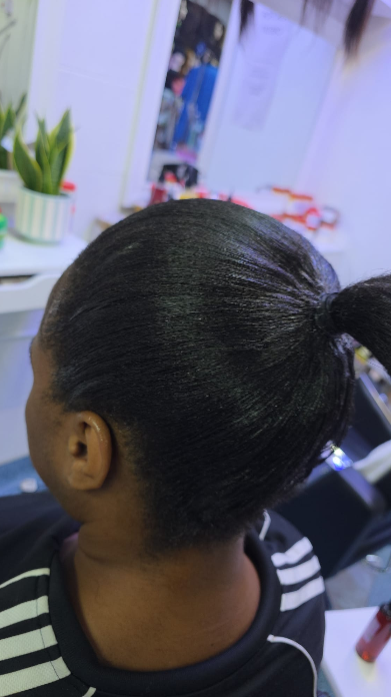 Thinning Relaxed Hair (For Thicker Hair)