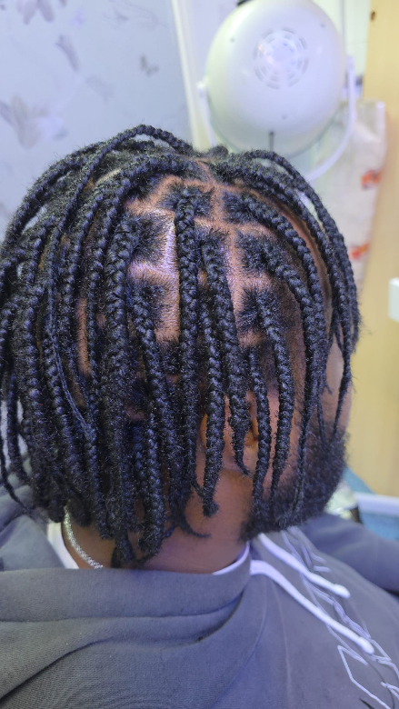 Medium Box Braids