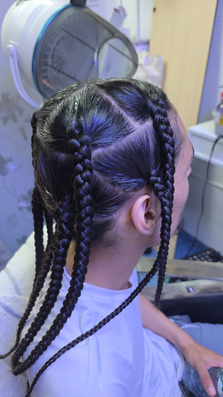 Medium Box Braids