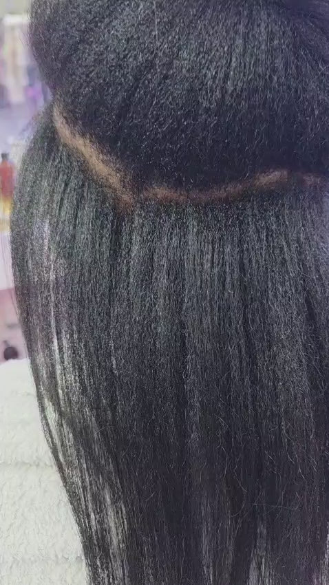 Thinning Relaxed Hair (For Thicker Hair)